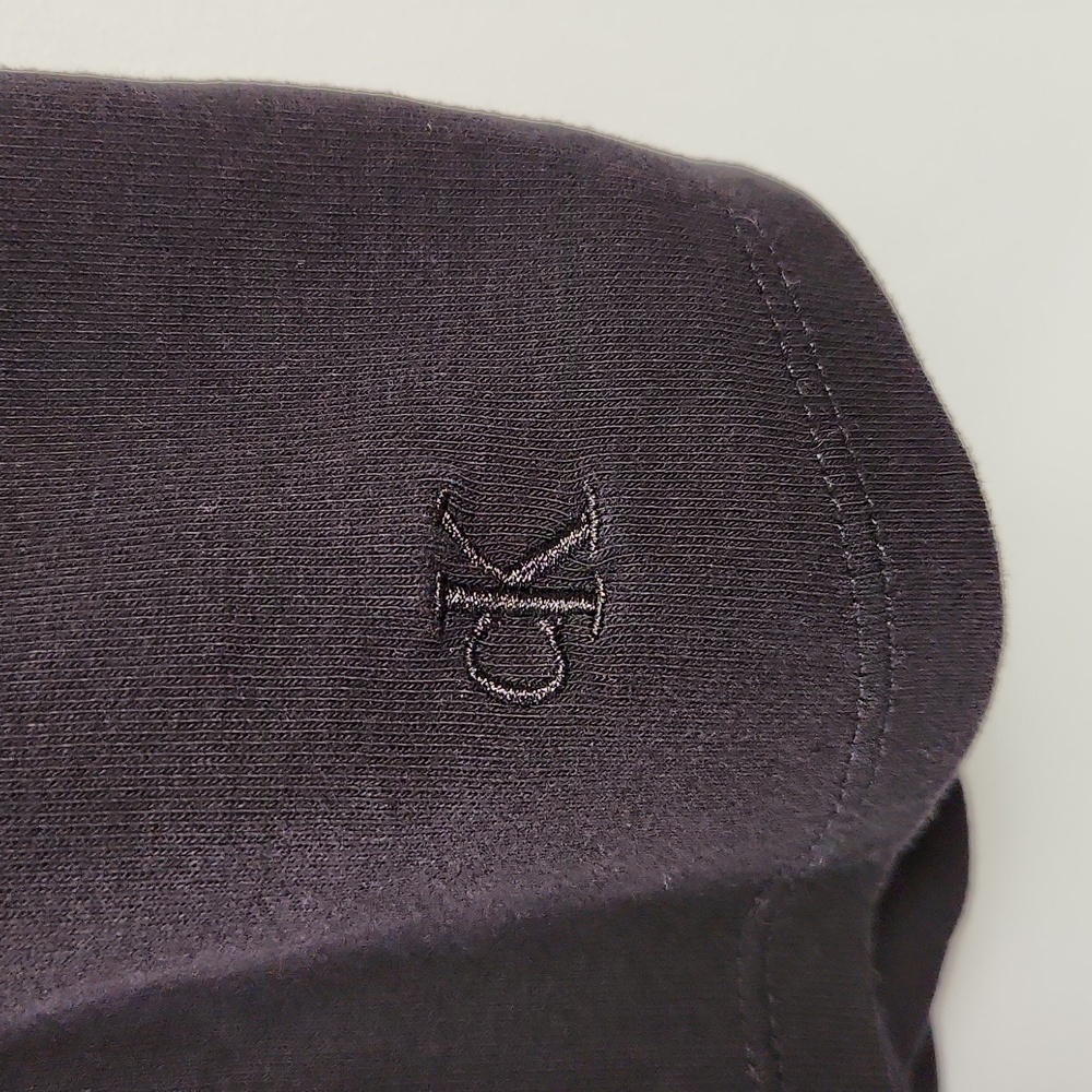 FREE with purchase - Calvin Klein Jeans Black Button-Down Shirt - Picture 10 of 11